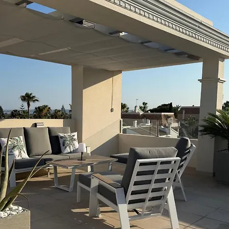 Lejlighed Sunset Adhara Penthouse - Panoramablick - Nahe Der Lagunen - Wlan *