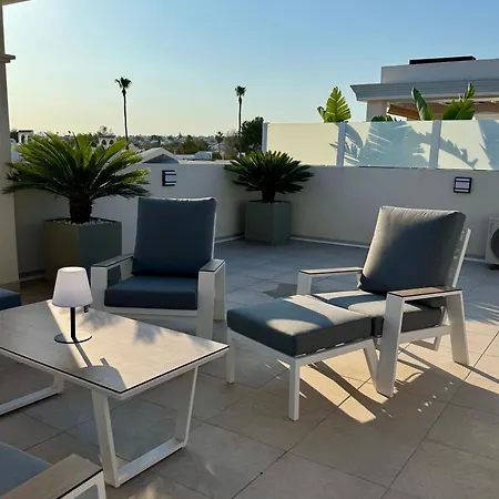 Sunset Adhara Penthouse - Panoramablick - Nahe Der Lagunen - Wlan *